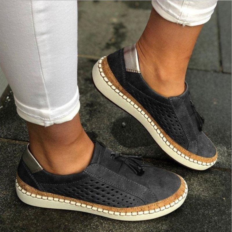 "Elegante zomerse damesschoenen Sonia met orthopedisch ontwerp in diverse kleuren zoals blauw en rood voor dagelijks comfort.