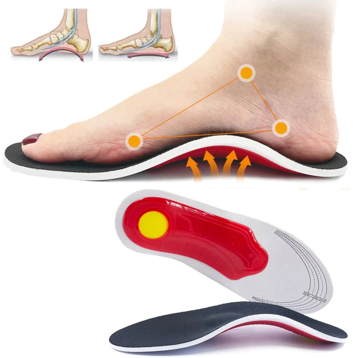 Ergonomische steunzolen, ademend & comfortabel, voor verlichting van voetpijn. Geschikt voor dagelijks gebruik in elke schoen