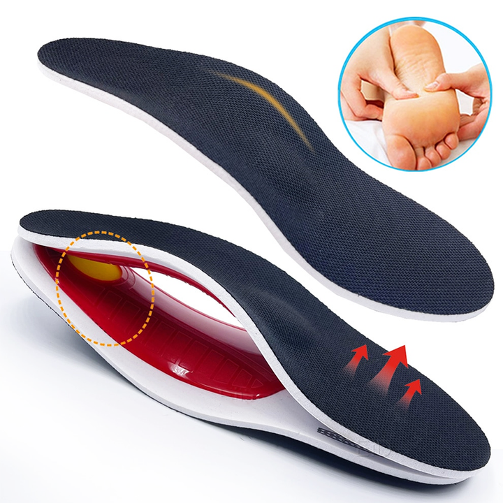 Ergonomische steunzolen, ademend & comfortabel, voor verlichting van voetpijn. Geschikt voor dagelijks gebruik in elke schoen