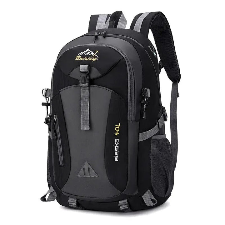 Stijlvolle waterdichte unisex rugzak, perfect voor reizen en outdoor avonturen. Comfortabele bagage voor elk weertype.