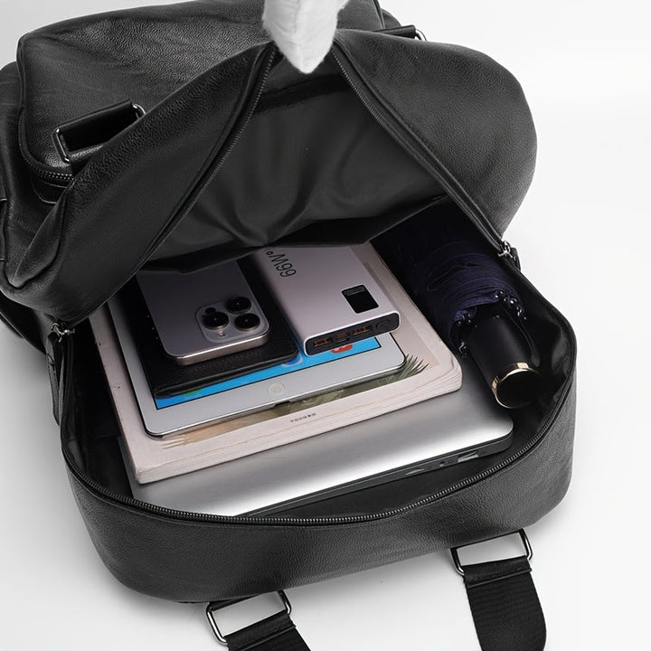 Grote capaciteit reistas en laptop rugzak in duurzaam materiaal