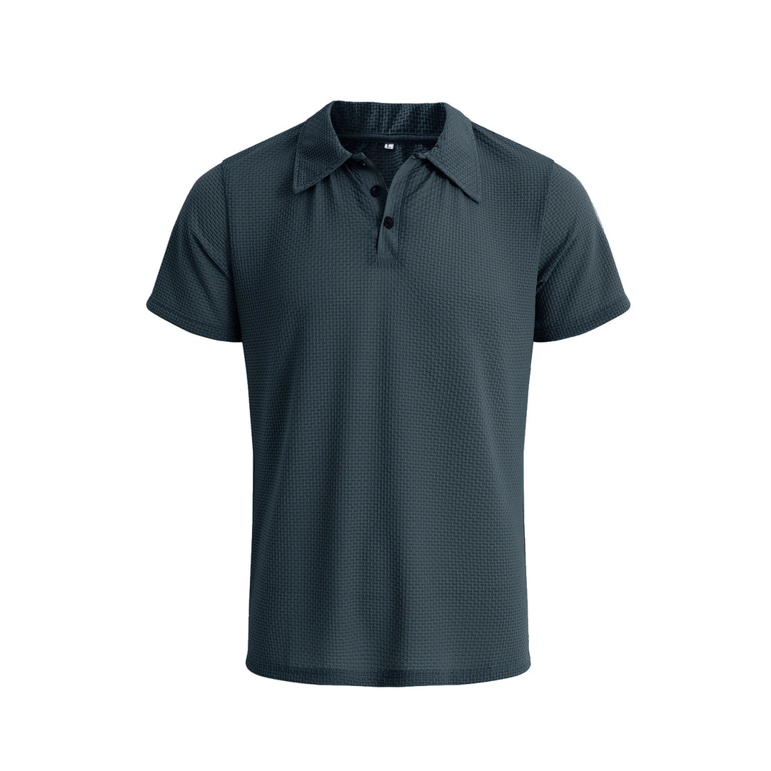 Herenpolo in klassieke snit, een comfortabele en stijlvolle keuze voor herenkleding.