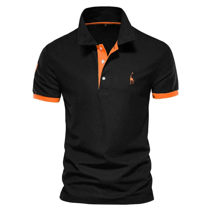 Casual herenkleding katoen mix polo van hoge kwaliteit