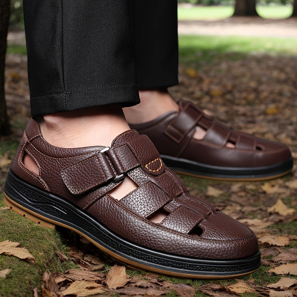 Duurzame outdoor heren sandalen met antislip zool; geschikt voor wandelen & avontuur.