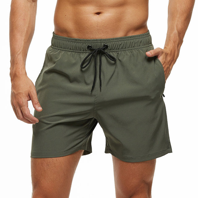 Actieve heren sportshorts, ideaal voor training en zwemmen, sneldrogende zwemkleding voor de zomer.