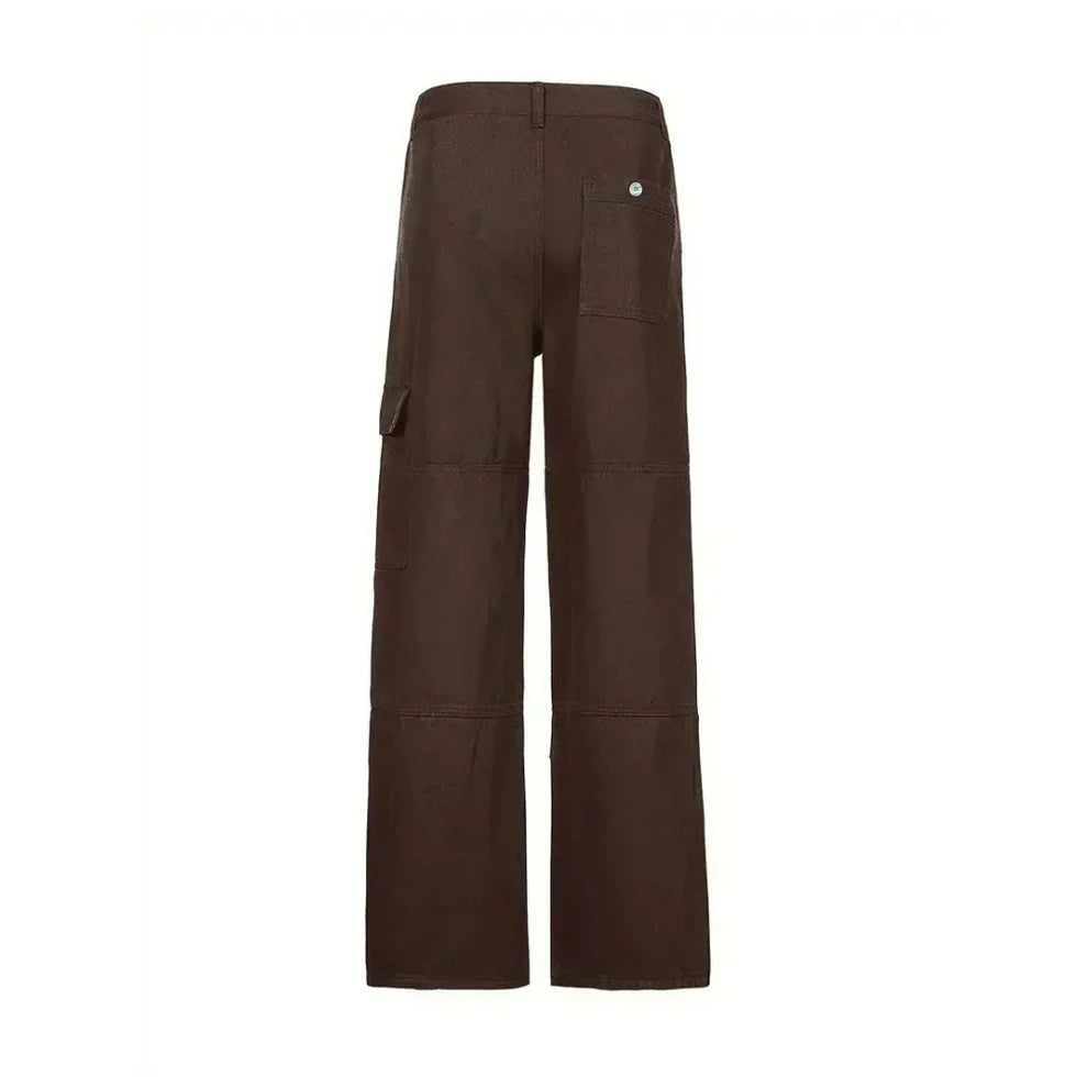 "Groene dames cargo broek met comfortabele pasvorm, ideaal voor casual of chique gelegenheden, modieuze stijl."