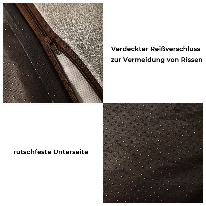 Krabvast orthopedisch hondenbed voor grote honden, ontworpen voor langdurig gebruik en comfort.