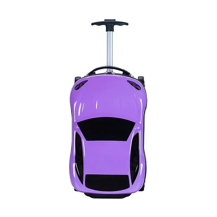 Unieke harde kinderkoffer met 3D auto ontwerp. Perfecte autokoffer voor reizen en spelen, tevens handbagage.
