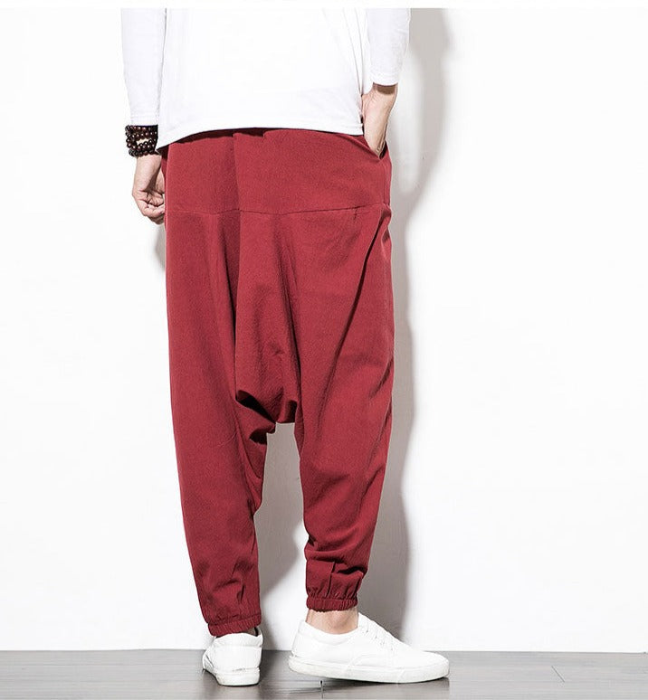 Comfortabele heren streetwear joggingbroek, ideaal voor een relaxte en trendy uitstraling.