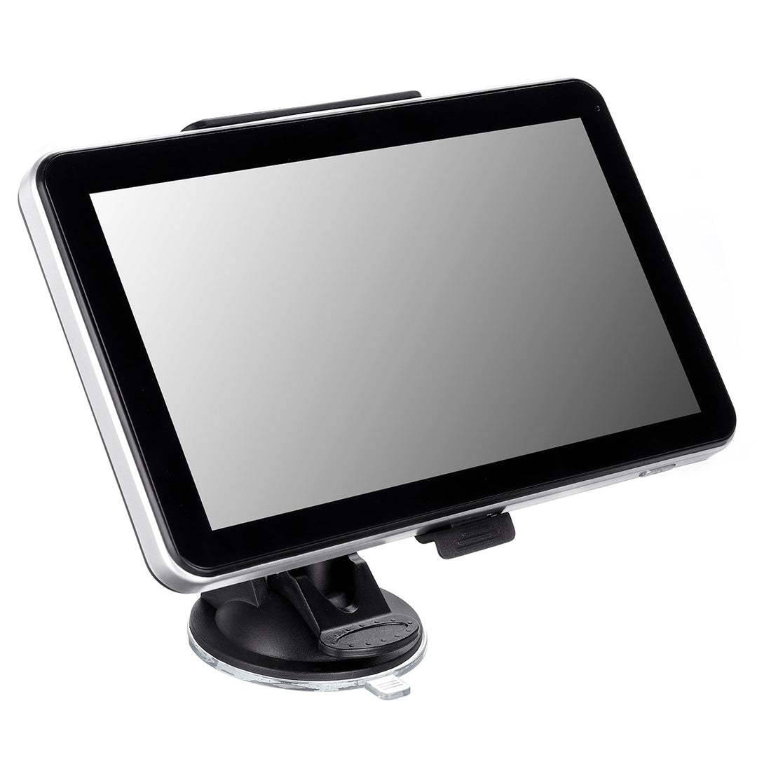 HD navigatiesysteem voor auto's met een groot 7-inch touchscreen, geschikt voor multi-vervoer met multimediafuncties.