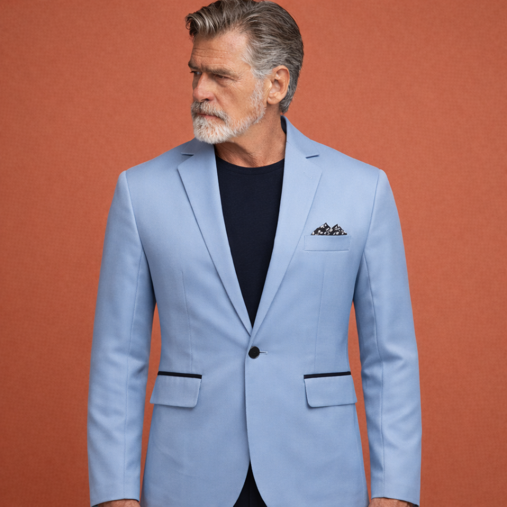 Tijdloze heren blazer, comfortabele en modieuze bovenkleding. Geschikt voor zowel formele als casual looks.