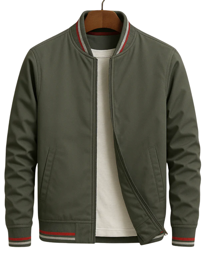 Modern heren ritsjack, perfect voor casual gelegenheden. Comfortabele en trendy bovenkleding voor mannen.