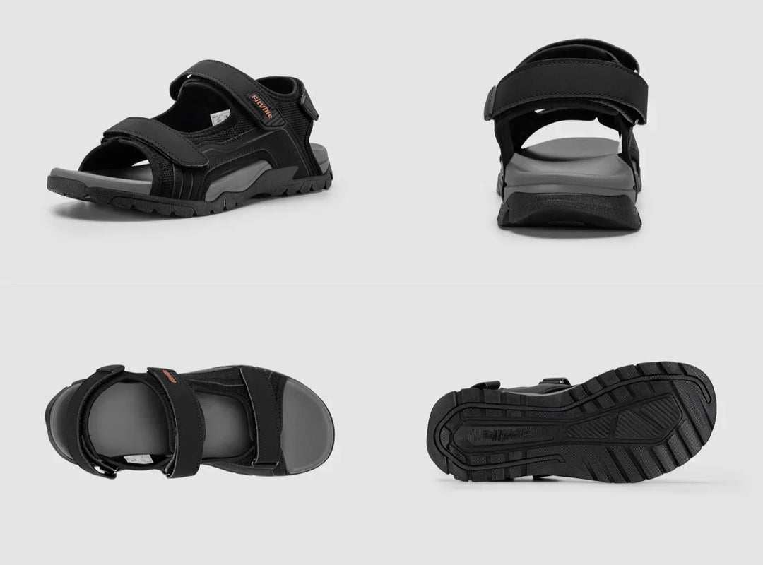 Heren sandaal Yona V2, combineert stijl en orthopedisch comfort voor de zomer.
