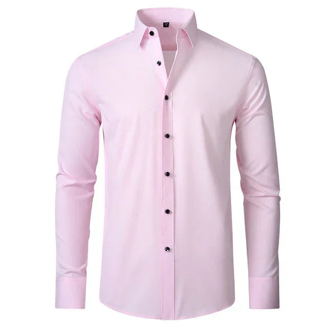 Veelzijdig heren overhemd, gemakkelijk te combineren voor een stijlvolle, comfortabele look.