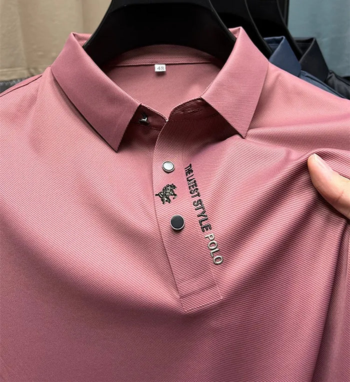 Veelzijdig heren poloshirt, geschikt voor elke gelegenheid. Moderne pasvorm en onderhoudsvriendelijk.