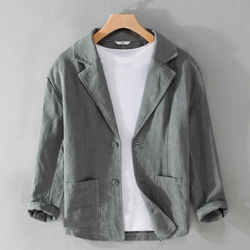 Elegante heren regular fit blazer, uitermate geschikt voor een verzorgde en professionele uitstraling.