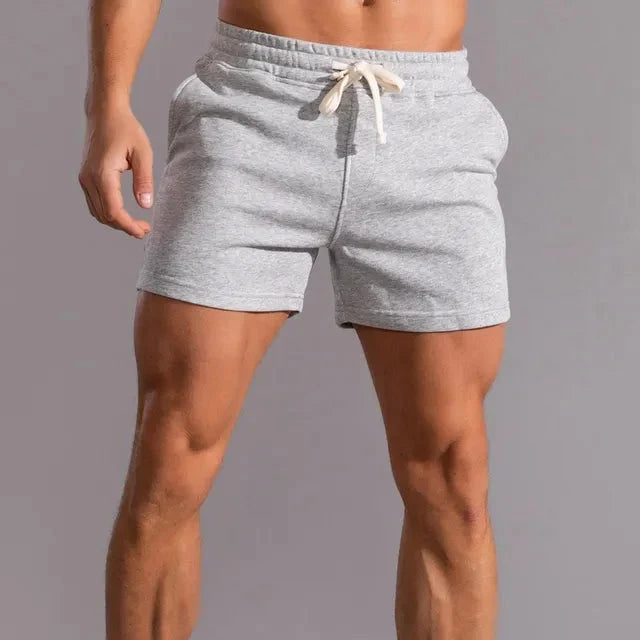Heren zomer shorts met trekkoord en elastische tailleband voor optimale pasvorm en comfort, inclusief praktische zijzakken.