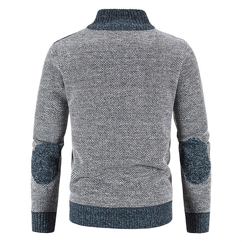 Stijlvol casual heren vest met rits, ideaal voor dagelijks comfort en een modieuze look.