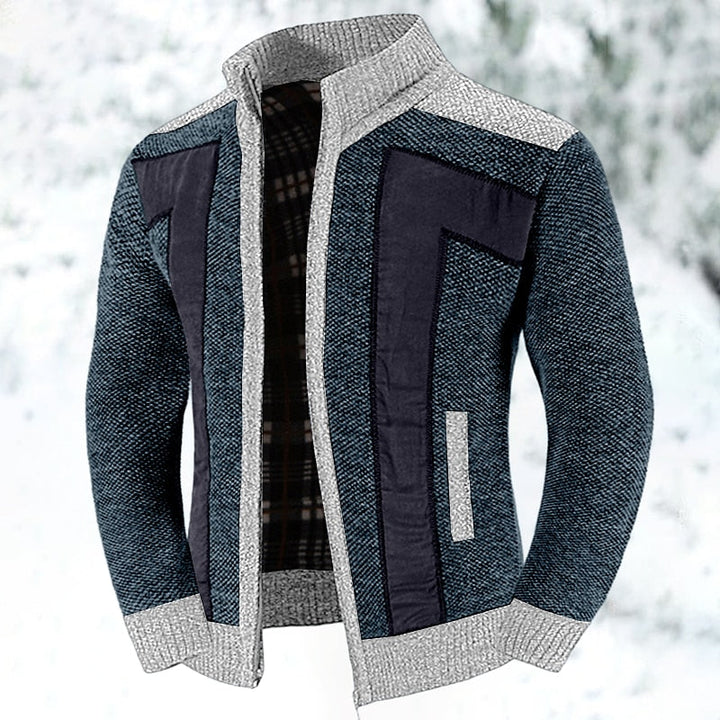 Veelzijdig heren vest met ritssluiting, een warme en stijlvolle aanvulling op je casual herenkleding.