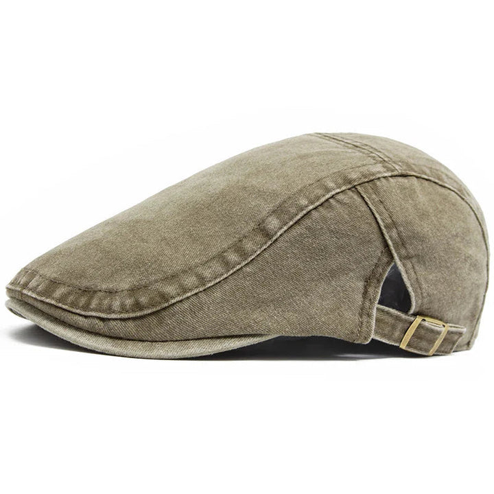Veelzijdige heren vintage pet, een modieus en tijdloos hoofddeksel voor herfst- en winterdagen.