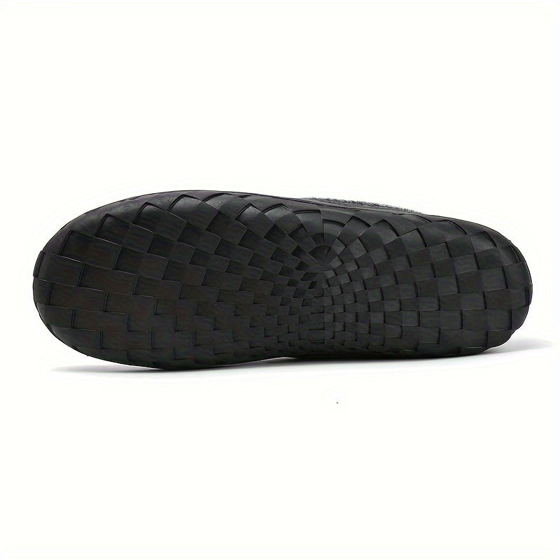 Winter pantoffels voor mannen, casual en warm met een antislipzool.