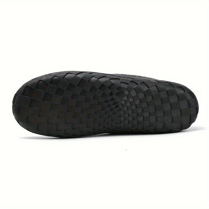 Winter pantoffels voor mannen, casual en warm met een antislipzool.