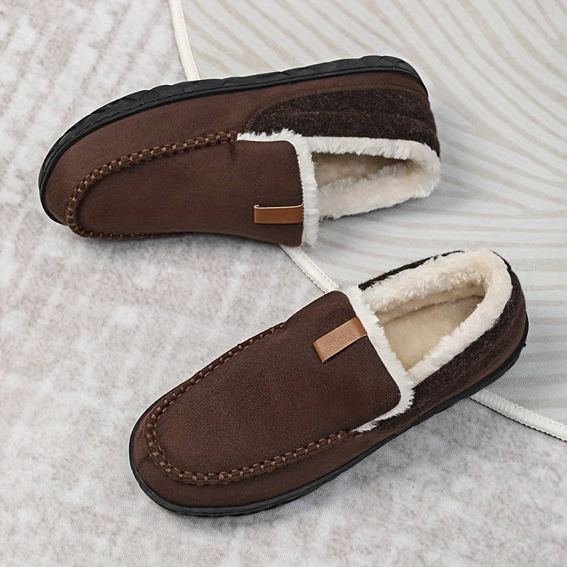 Herens huis schoenen, warme en zachte pantoffels in diverse kleuren.