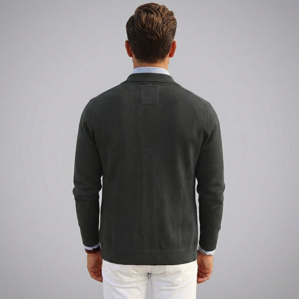 Veelzijdige casual herenblazer, perfect voor zowel zakelijke als informele gelegenheden.