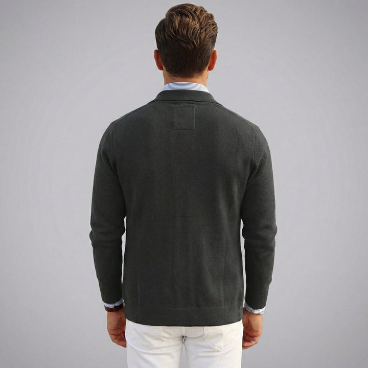 Veelzijdige casual herenblazer, perfect voor zowel zakelijke als informele gelegenheden.