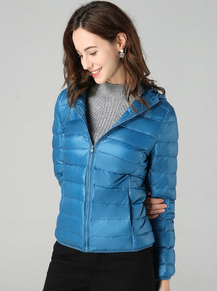 Donsjas Hoymans dames, capuchon, winterjas, comfortabel en stijlvol design.