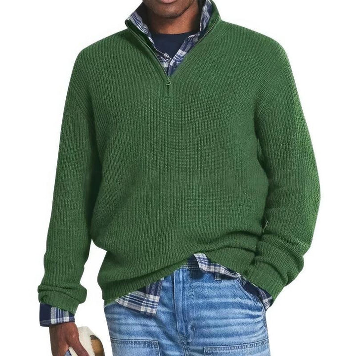 Casual herfsttrui voor heren, veelzijdig en comfortabel voor dagelijks gebruik.