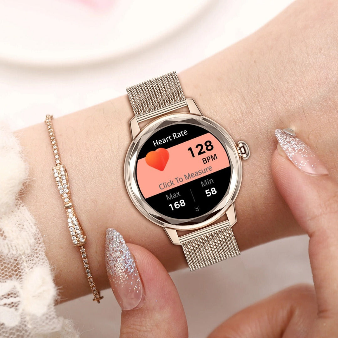 Luxe Galaxy Smartwatch Vrouwen - Stijlvolle Functionaliteit