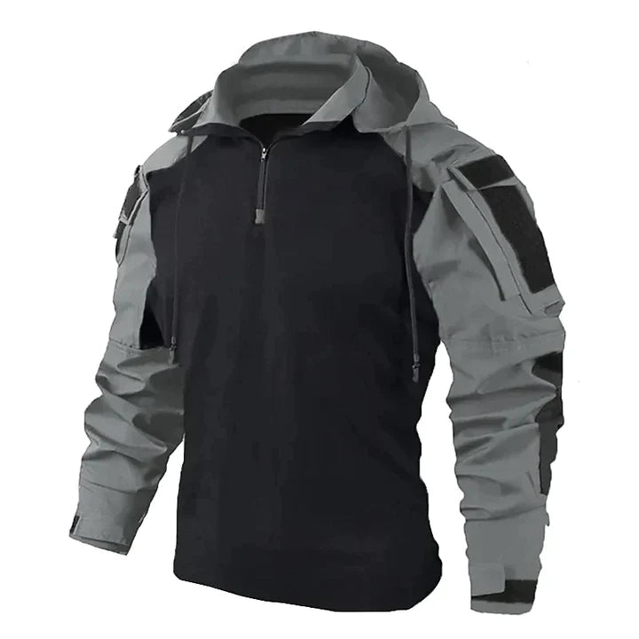 Heren pullover hoodie Jasper, tactische stijl, verkrijgbaar in diverse kleuren voor comfortabele herenmode.