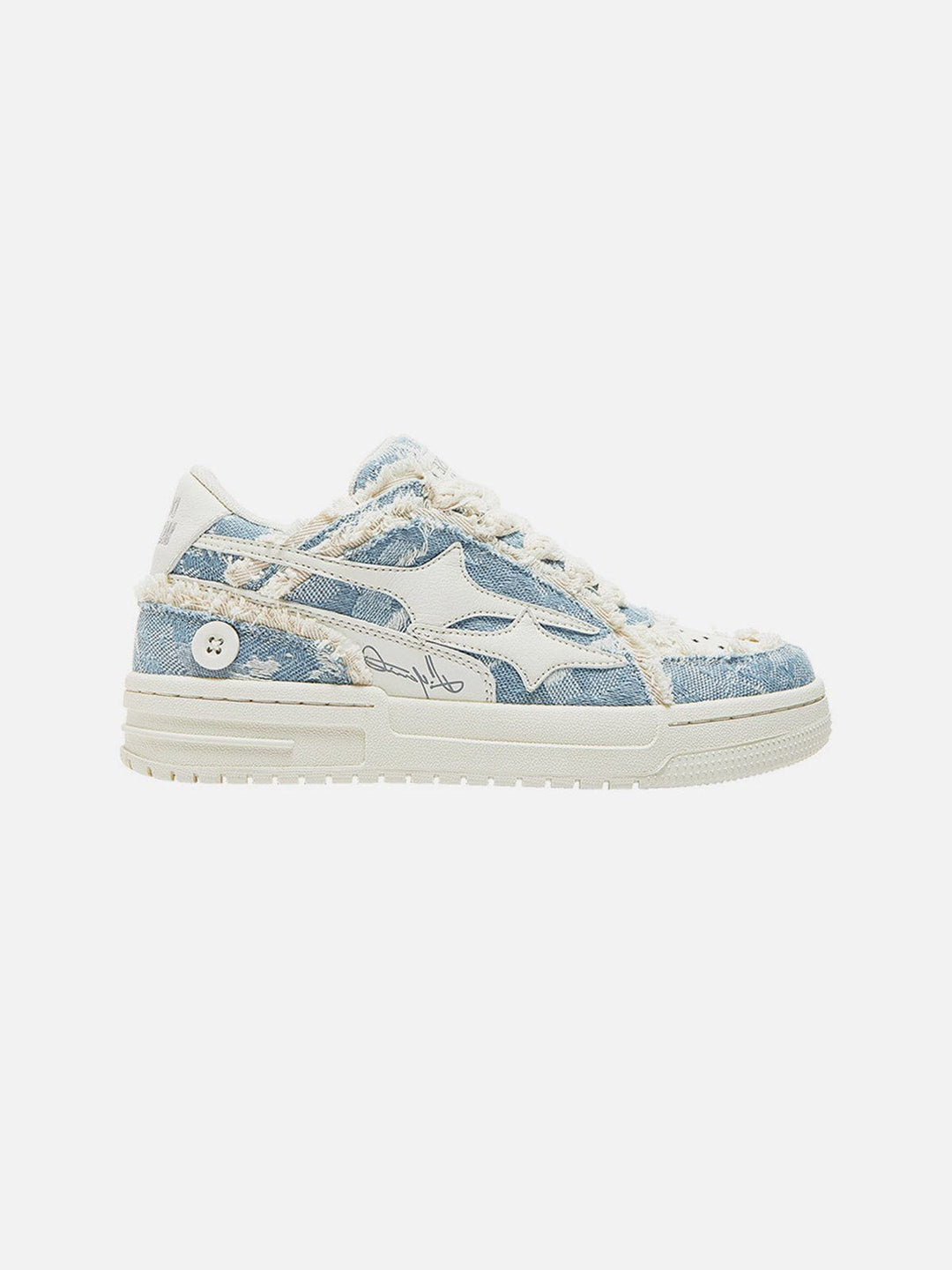 Modieuze lage heren sneakers met sterrendesign en comfortabele pasvorm voor dagelijks gebruik.
