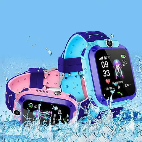 "JuniorSafe kinder smartwatch met GPS, kleurentouchscreen en educatieve spelletjes, ideale veiligheid en speelplezier"