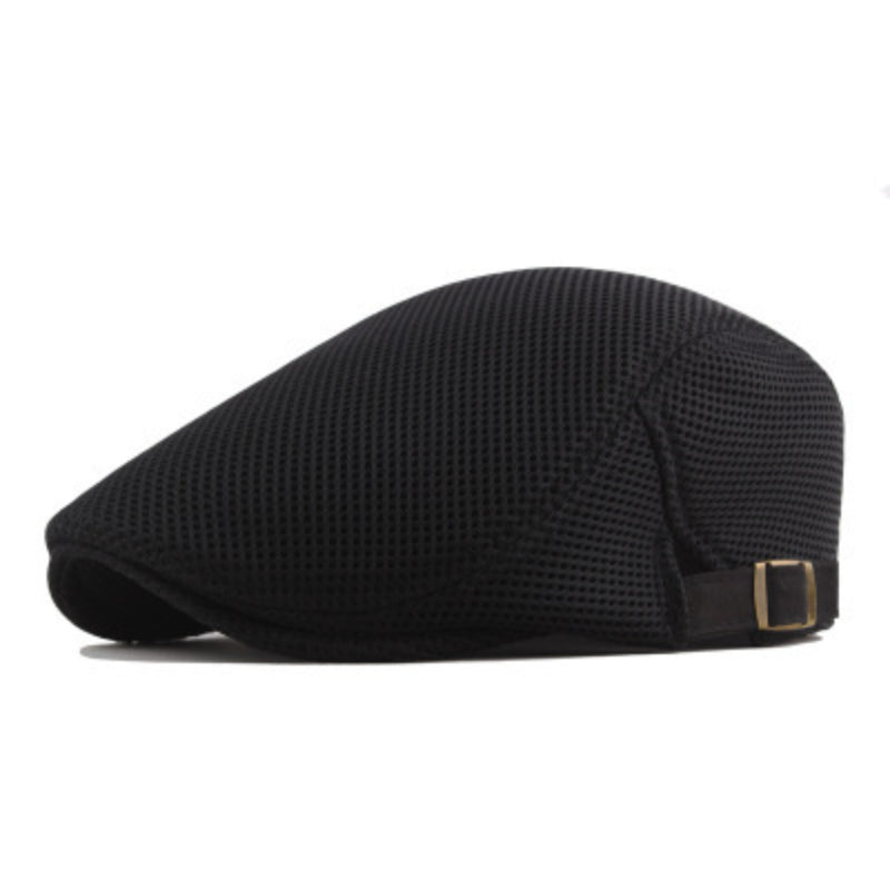 Klassieke herenpet met ademend mesh, lichtgewicht en stijlvol ontwerp, perfect voor de zomer. Ideaal voor casual outfits.