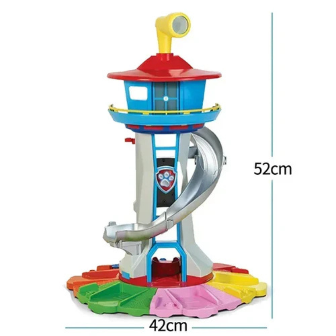 Kleurrijke educatieve speeltoren voor kinderen, duurzaam en interactief speelgoed voor creatief spel en avontuur.