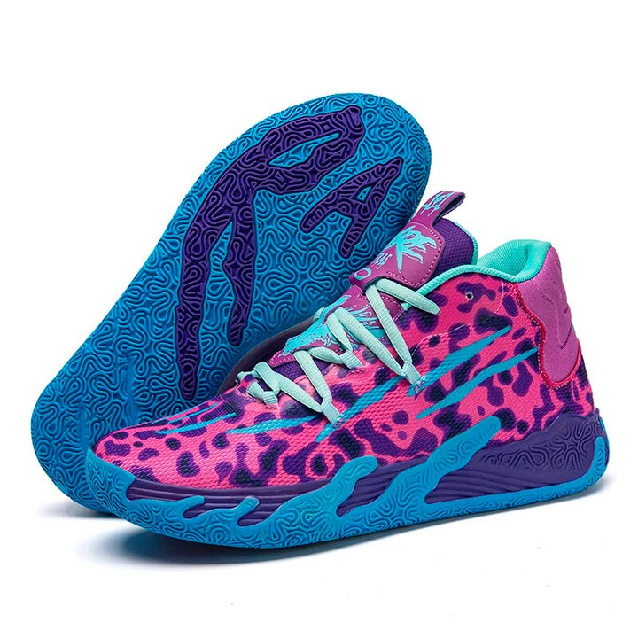 Heren basketbalschoenen met geavanceerde demping en comfort voor langdurig speelplezier.