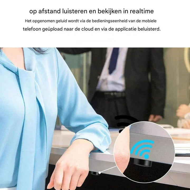 "Krachtige magnetische GPS-tracker, zwart, water- en schokbestendig, metalen bevestiging voor realtime voertuigtracking."