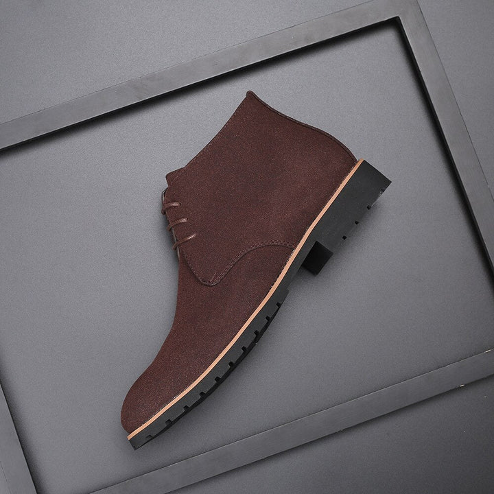 Elegante heren enkellaarzen, ideaal voor een casual lente outfit. Modieuze slip-on laarzen met comfort.