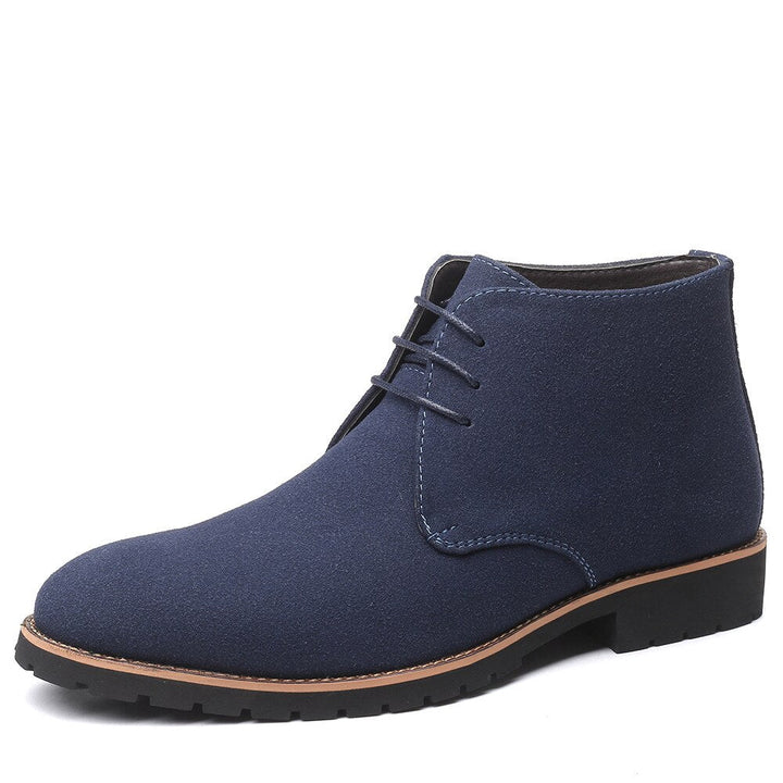 Veelzijdige heren enkellaarzen, combineert stijl en comfort. Ideale schoenen voor lente avonturen & casual.