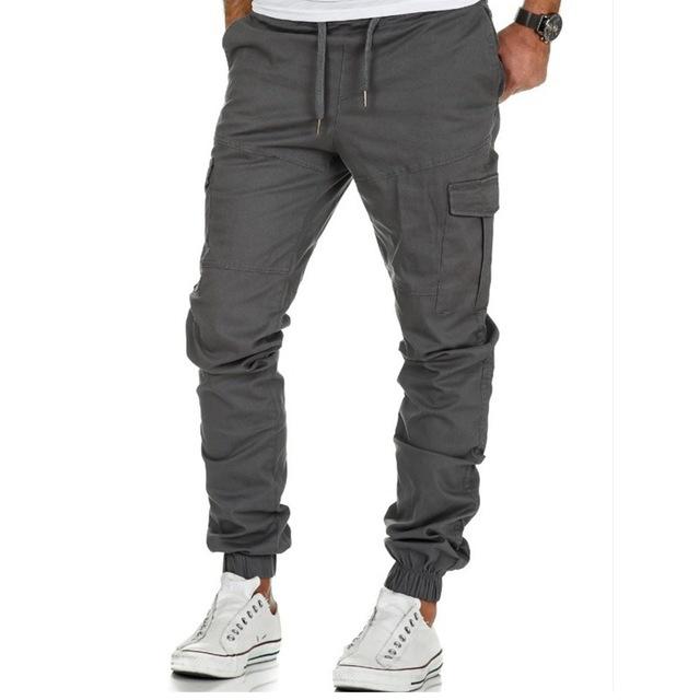 Tapered streetwear cargobroek voor heren in een modieuze en comfortabele stijl