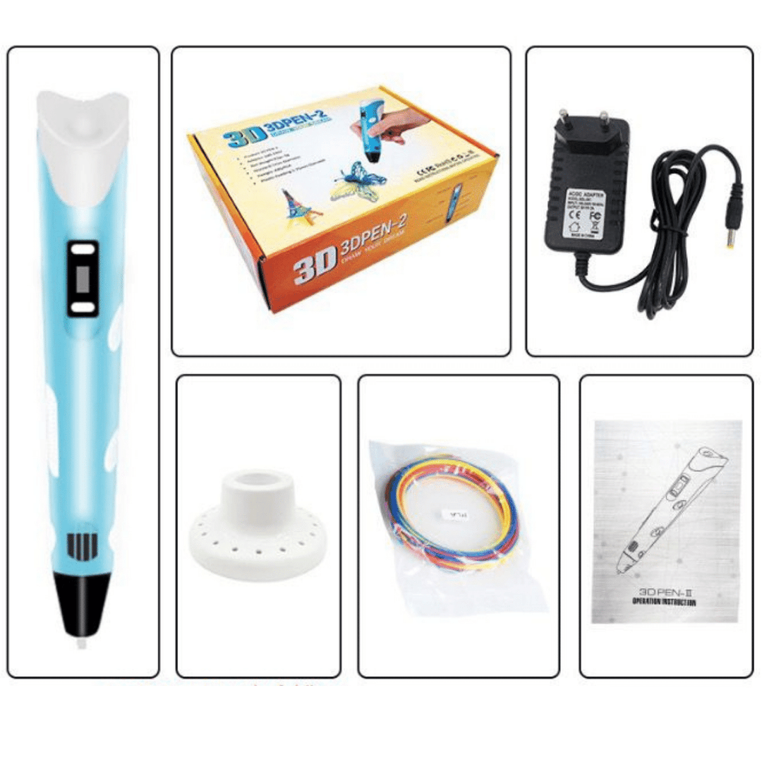 "Lichtgewicht 3D pen voor creatief tekenen, ergonomisch ontwerp, geschikt voor gedetailleerde en innovatieve projecten."