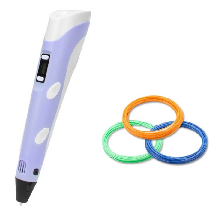 "Lichtgewicht 3D pen voor creatief tekenen, ergonomisch ontwerp, geschikt voor gedetailleerde en innovatieve projecten."