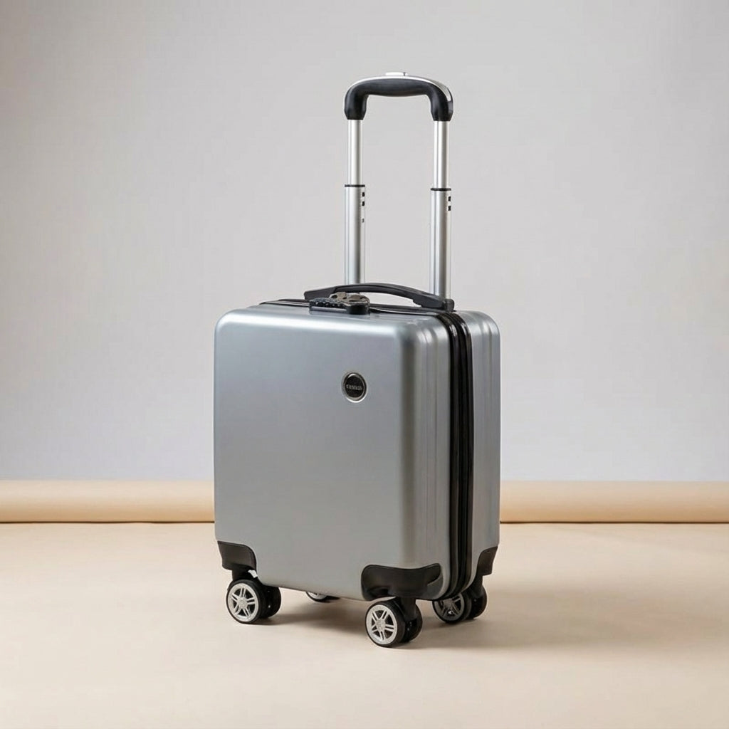Kwalitatieve lichtgewicht koffer, perfect als compacte reisbagage voor vliegvakanties.
