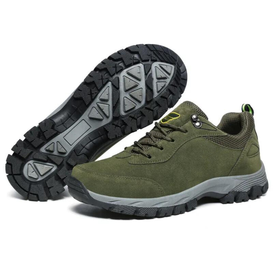 "Lichtgewicht waterdichte herenschoenen met antislipzool en duurzaam ontwerp, ideaal voor wandeltochten en trekking."
