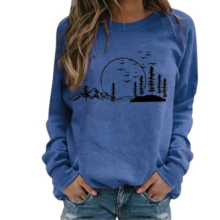 "Lily dames zomer pullover, comfortabele sweatshirt, trendy design, blauw, bruin, groen, roze, zwart, casual en ademend."