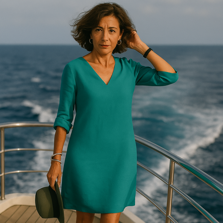 "Lova jurk zomerstijl; elegant design, zachte stof, veelzijdig, ideaal voor elke gelegenheid; in meerdere kleuren."
