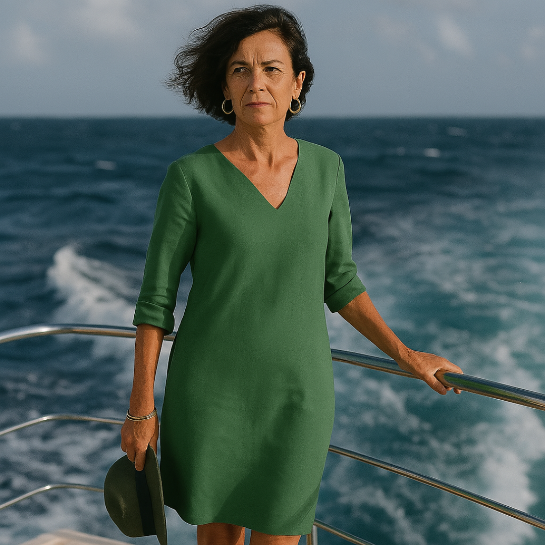 "Lova jurk zomerstijl; elegant design, zachte stof, veelzijdig, ideaal voor elke gelegenheid; in meerdere kleuren."