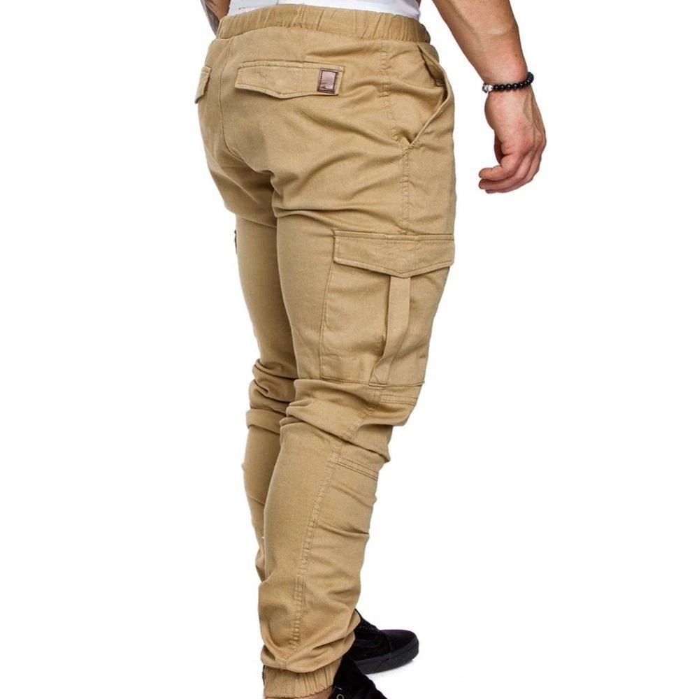 Duurzame en trendy cargo broek voor heren in tapered fit